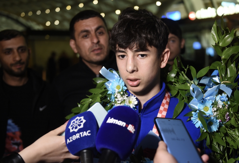 Qızıl medal qazanan boksçu: Heç bir döyüşdə çətinlik çəkmədim
