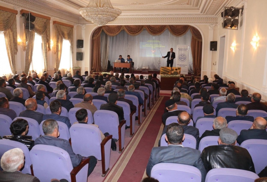 Azad edilmiş ərazilərdəki yaylaqlara köçəcək 4 min 500 nəfərdən çox fermerə ANAMA təlimlər keçir