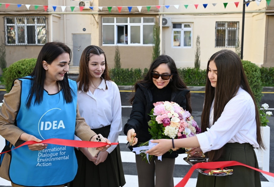 Renovated courtyards handed over to residents with participation of Leyla Aliyeva