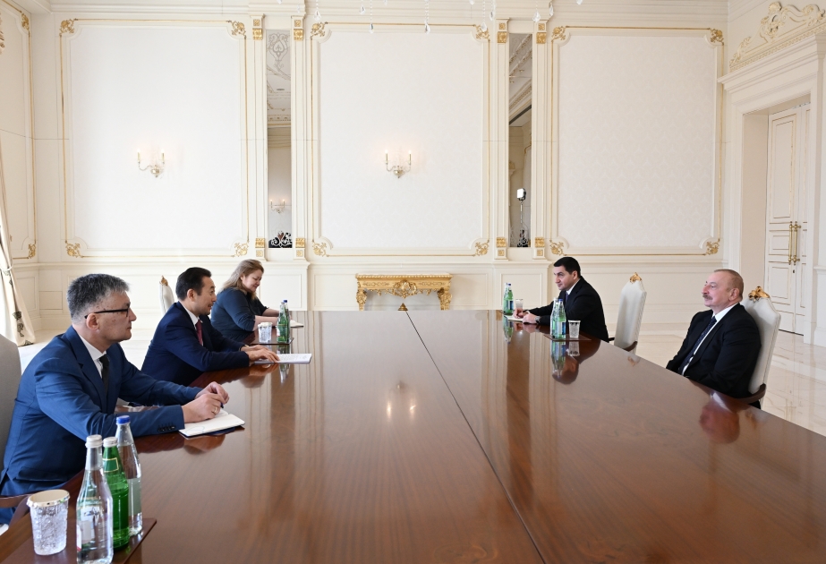 Президент Ильхам Алиев принял генерального секретаря Совещания по взаимодействию и мерам доверия в Азии   БУДЕТ ОБНОВЛЕНО ВИДЕО