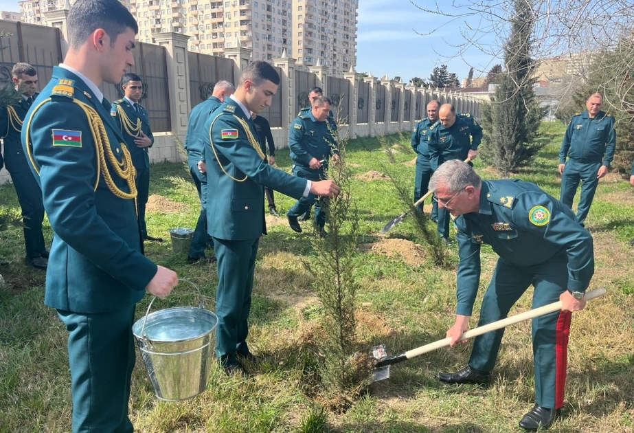 “Yaşıl dünya naminə həmrəylik ili” çərçivəsində ağacəkmə aksiyaları keçirilib