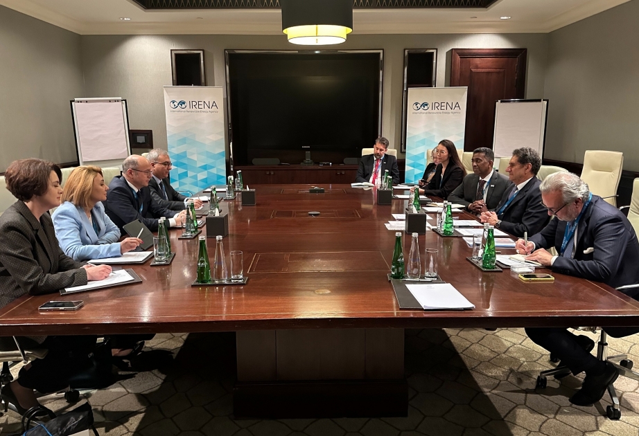 Azerbaiyán y la Agencia Internacional de Energías Renovables debaten las perspectivas de cooperación