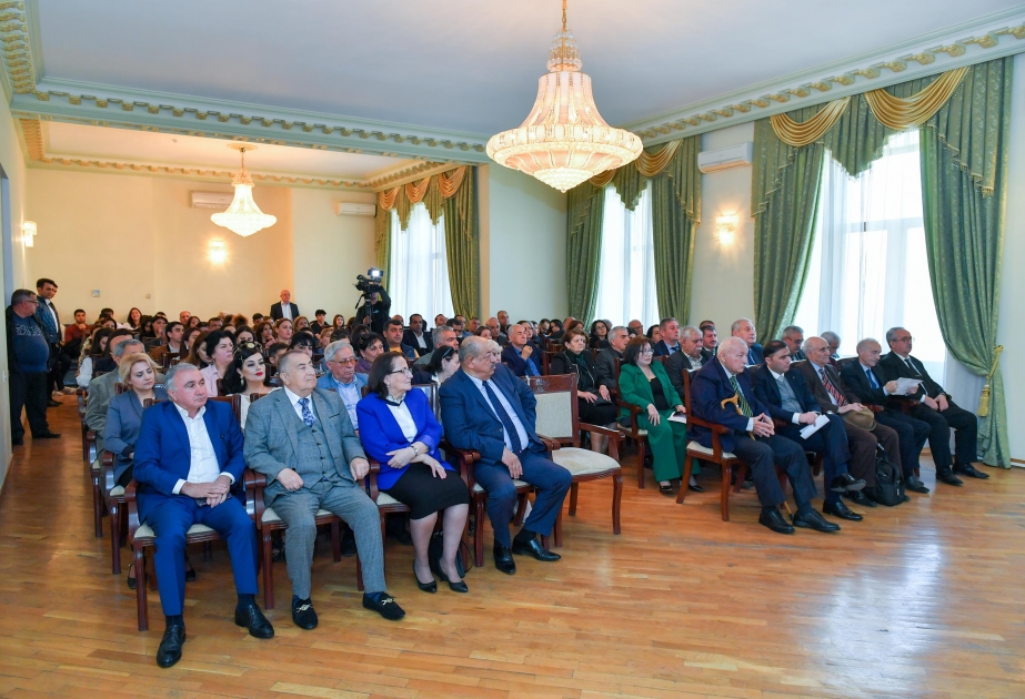 Bəstəkarlar İttifaqında Xalq artisti Süleyman Ələsgərovun 100 illiyi qeyd olunub