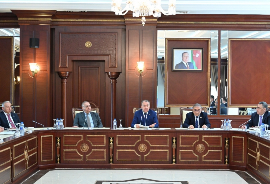 Milli Məclisdə Xəzər dənizinin Azərbaycana aid bölməsində süni torpaq sahələrinin yaradılması ilə bağlı qanun layihəsinin müzakirəsi olub