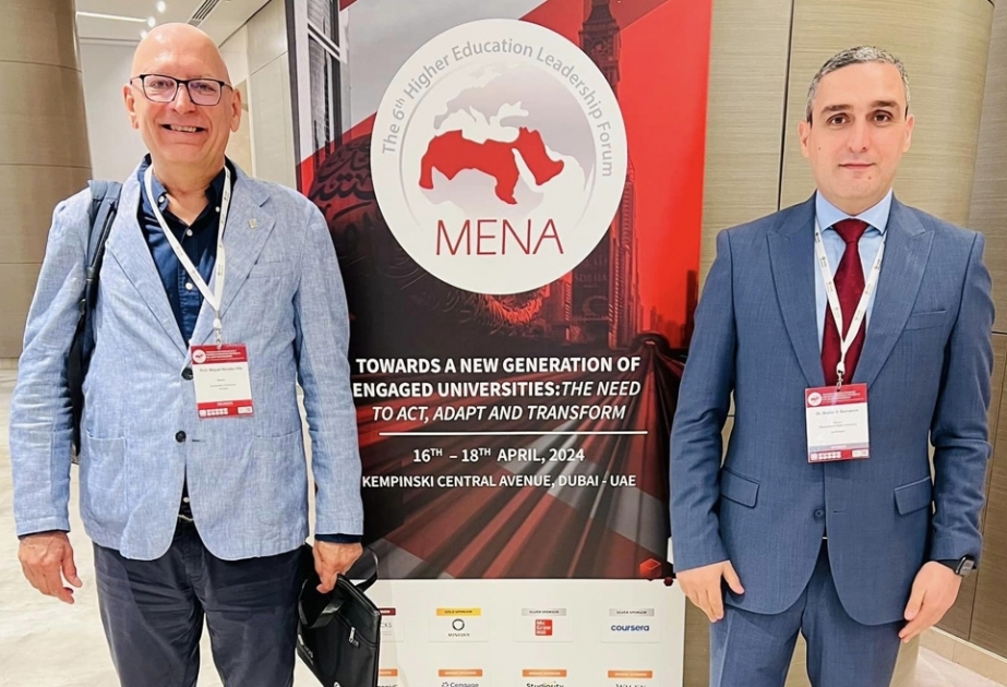 MDU Dubayda keçirilən Ali Təhsil Liderlik Forumunda təmsil olunur