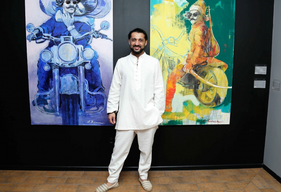 Elşən Qaraca “QGallery”də “Cəsur ürək” sərgisinin təqdim edir