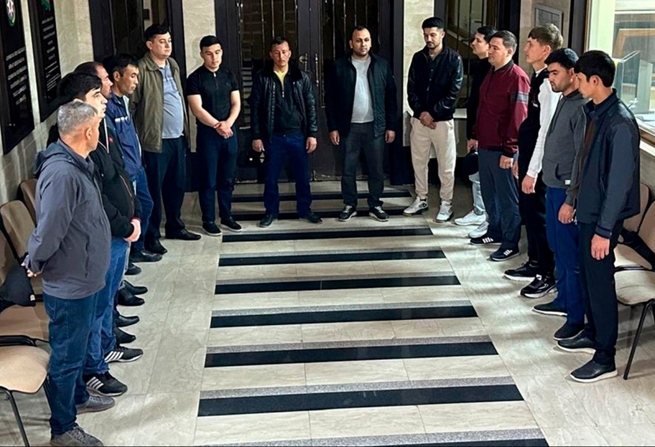 DİN: Qanunsuz miqrasiyaya qarşı keçirilən tədbirlər nəticəsində 21 əcnəbi saxlanılıb VİDEO