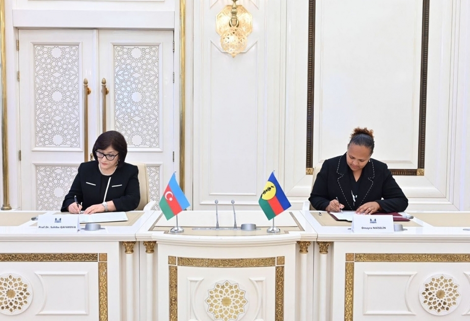 Azerbaijan`s Milli Majlis and New Caledonian Congress sign MoU on cooperation VIDEO