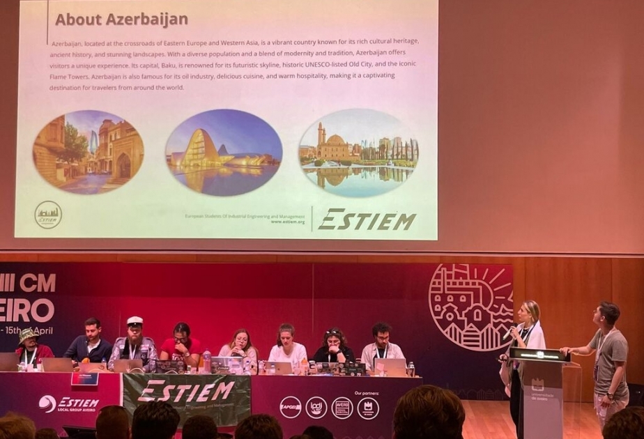 AzTU tələbələri Azərbaycanı Portuqaliyada təmsil ediblər