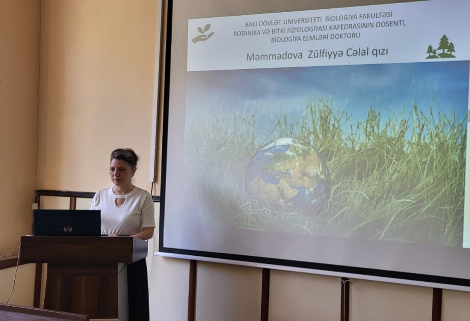 Azərbaycan ərazisində ekoloji streslərə davamlı bitki növlərinin artırılması – elmi seminar
