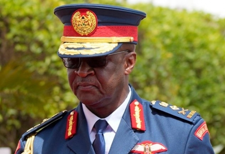 Kenya’s military chief dies in a helicopter crash