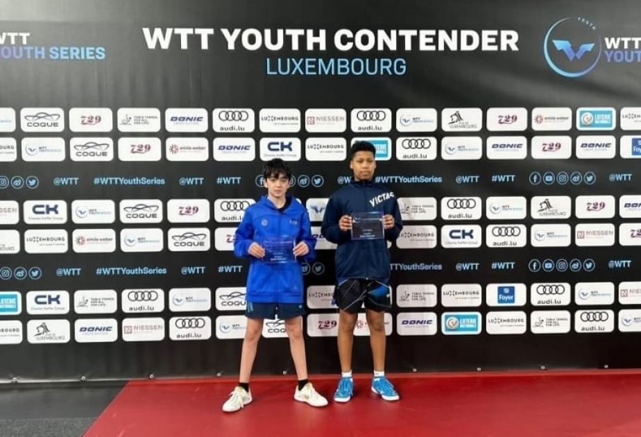 Azerbaijani table tennis player grabs bronze at WTT Youth Contender Luxembourg 2024