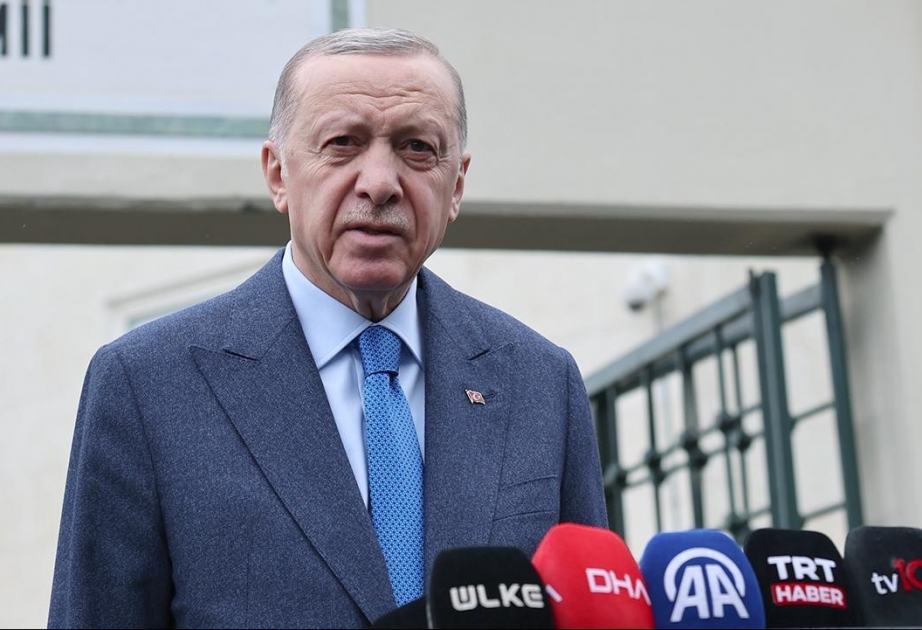 Türkiyə Prezidenti gündəmdəki məsələlərlə bağlı açıqlama verib