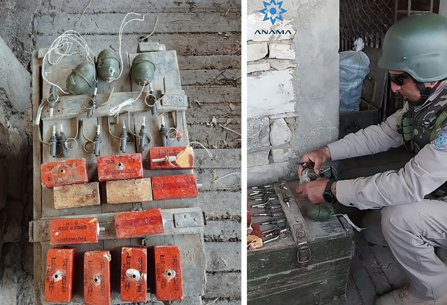 ANAMA: Large amount of military ammunition found at farm in liberated Khojavand district