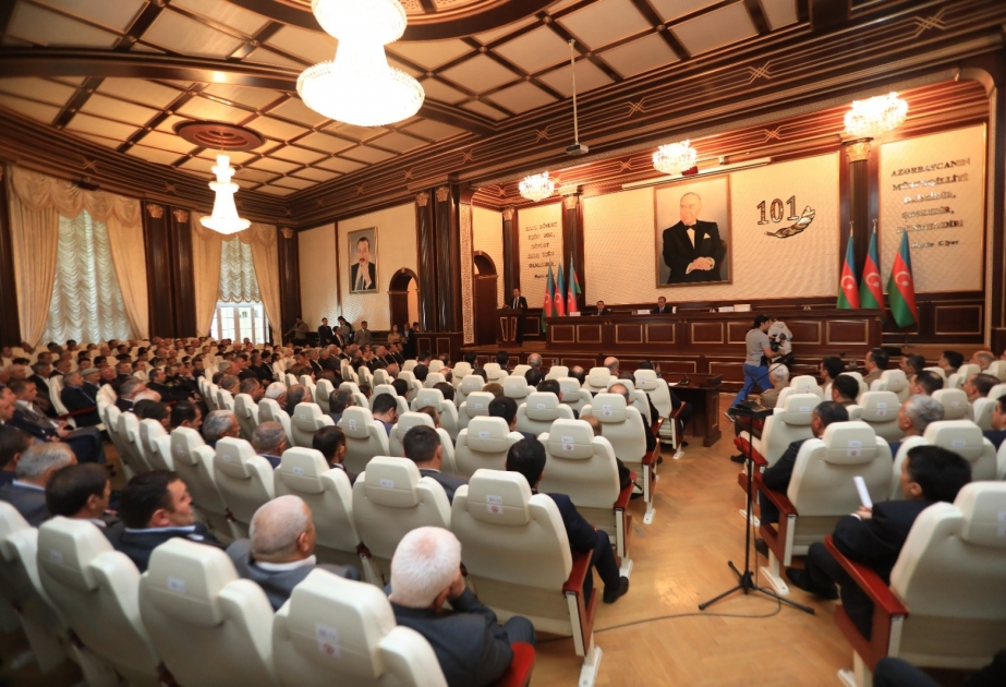Gəncədə regional müşavirə: Meşə və meşəətrafı ərazilərdə yanğın təhlükəsizliyi