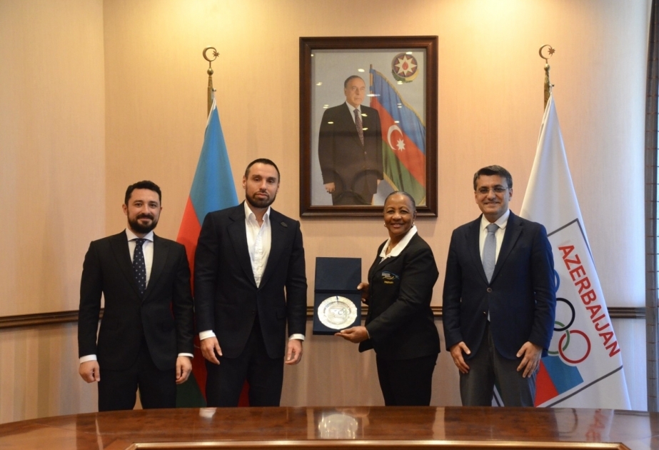 Azerbaijan’s National Olympic Committee hosts meeting with Bahamas Olympic Committee Vice President