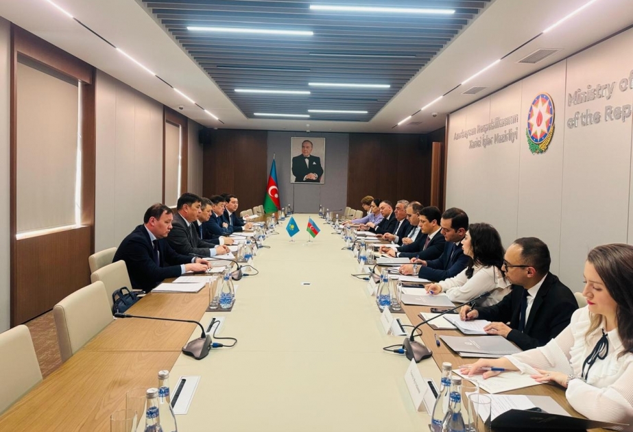 Azərbaycan və Qazaxıstanın Xarici İşlər nazirlikləri arasında növbəti konsulluq məsləhətləşmələri keçirilib