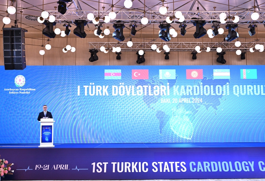Bakıda Birinci Türk Dövlətləri Kardioloji Qurultayı keçirilir YENİLƏNİB VİDEO