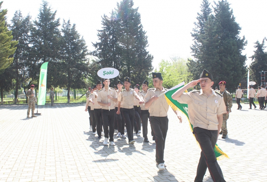 Şəkidə “Şahin” hərbi-idman oyununun zona birinciliyinin qalibi müəyyənləşib