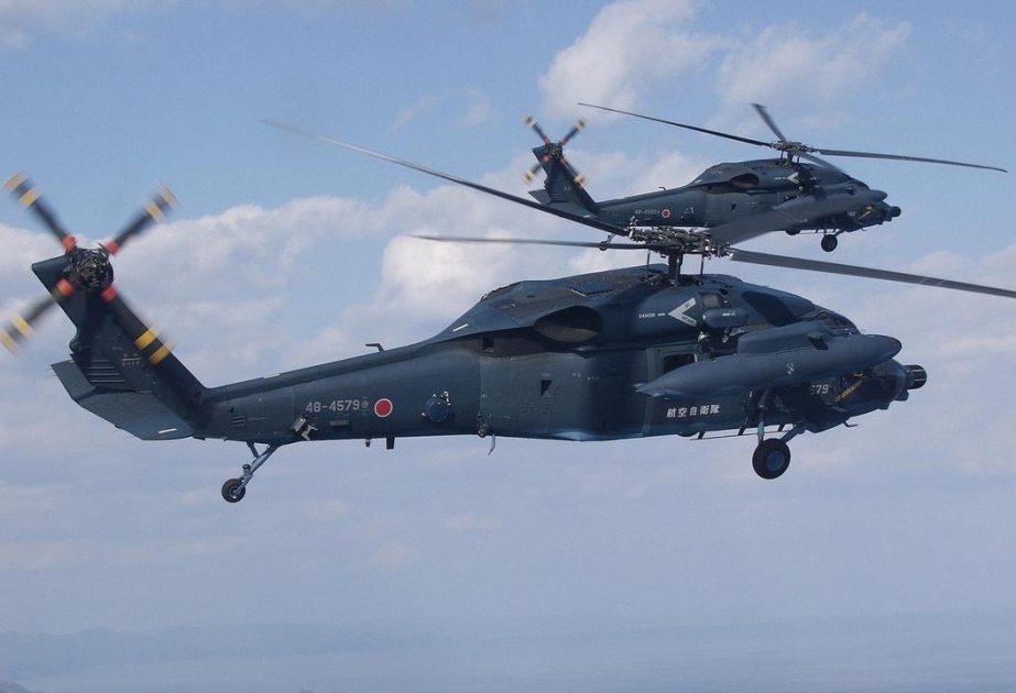 Yaponiyada 2 hərbi helikopterlə əlaqə kəsilib