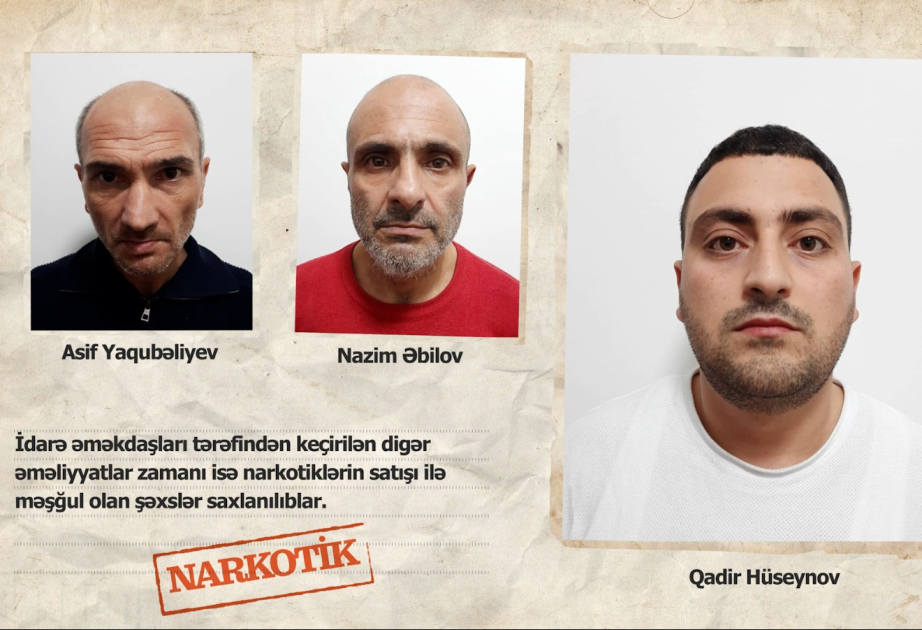 Nəsimi rayonunda silah və narkotiklərin satışı ilə məşğul olan şəxslər saxlanılıblar VİDEO