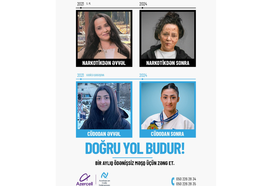 ®  “Azercell Telekom” Azərbaycan Cüdo Federasiyası ilə əməkdaşlıqda “Doğru yol budur” layihəsinə start verir