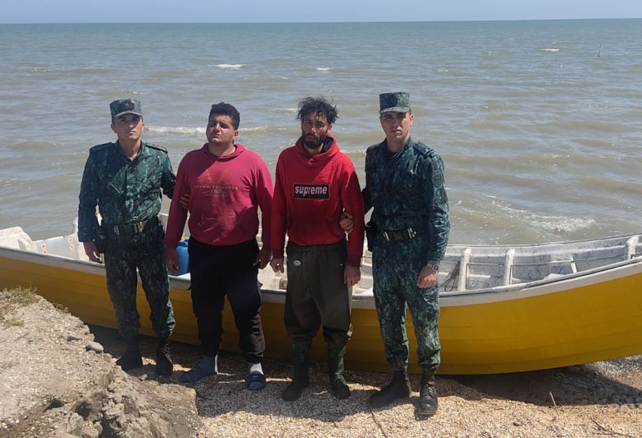 Задержаны двое граждан Ирана, которые на катере без разрешения вошли в воды Каспийского моря, принадлежащие Азербайджану