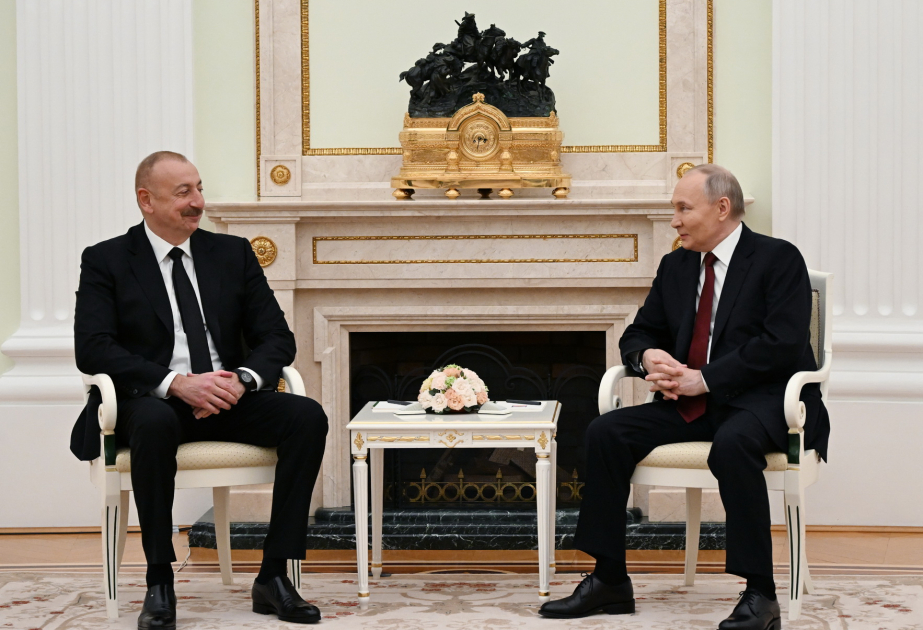 Präsident Ilham Aliyev: Aserbaidschan ist mit der Entwicklung unserer Beziehungen zu Russland sehr zufrieden
