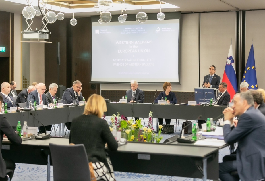 Nizami Gəncəvi Beynəlxalq Mərkəzi Sloveniyada ali səviyyəli konfrans keçirib