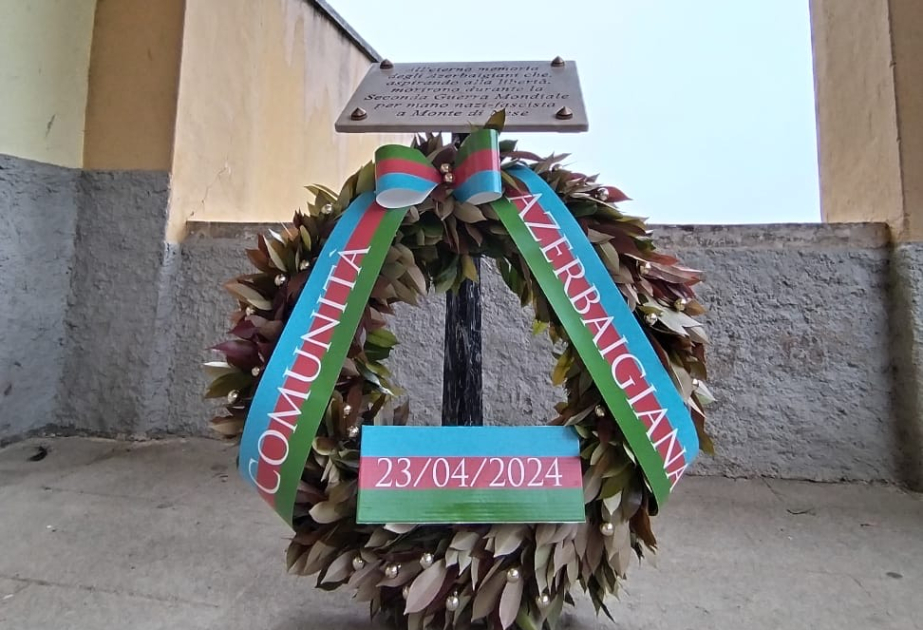 İtaliyanın müstəqilliyi uğrunda mübarizədə canlarından keçmiş azərbaycanlıların xatirəsi anılıb