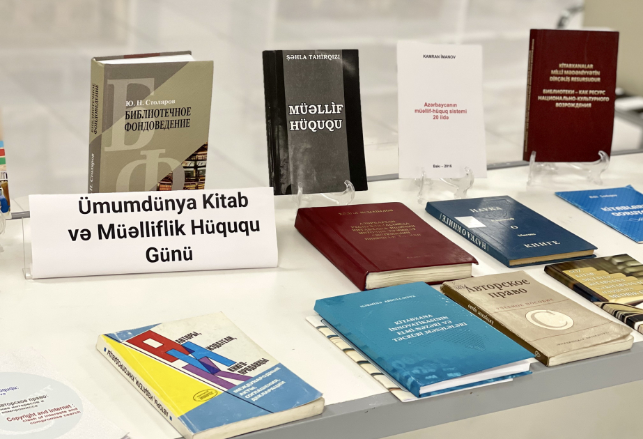 MEK Ümumdünya Kitab və Müəlliflik Hüququ Günü münasibətilə virtual sərgi hazırlayıb