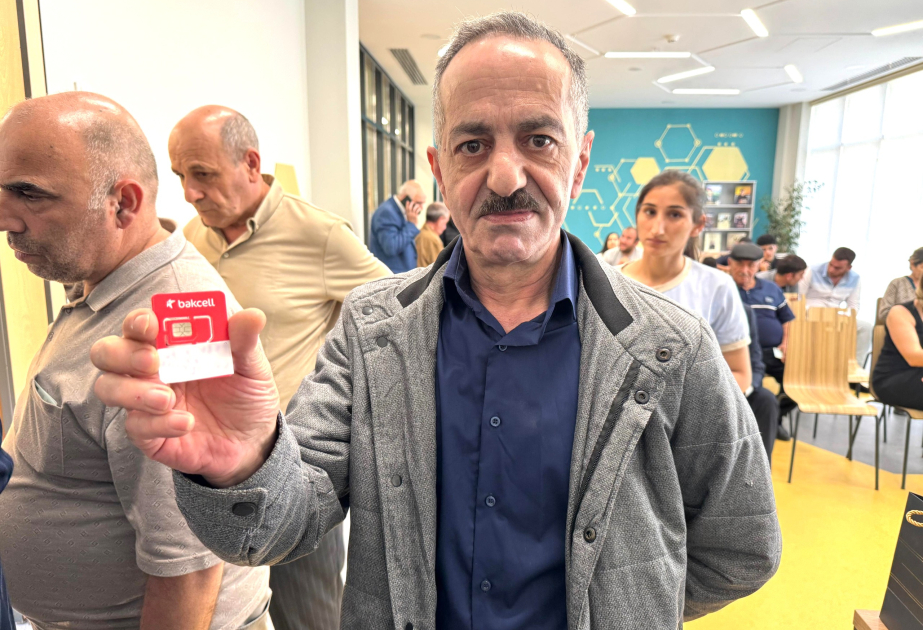 Füzuliyə köçənlərə ödənişsiz danışıq sim-kartları hədiyyə edilib