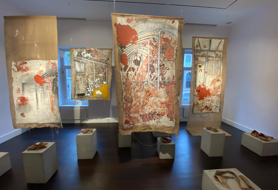 В cтамбульской художественной галерее Vision Art Platform проходит персональная выставка Аиды Махмудовой «Мечта сбывается» ВИДЕО