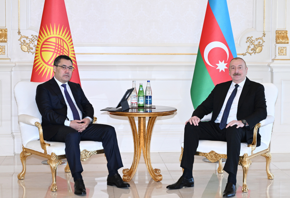 Presidents of Azerbaijan and Kyrgyzstan held meeting in limited format  VIDEO