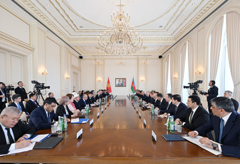 Aserbaidschanisch-Kirgisischer Zwischenstaatlicher Rat hält ihre zweite Sitzung in Baku ab  AKTUALISIERT VIDEO