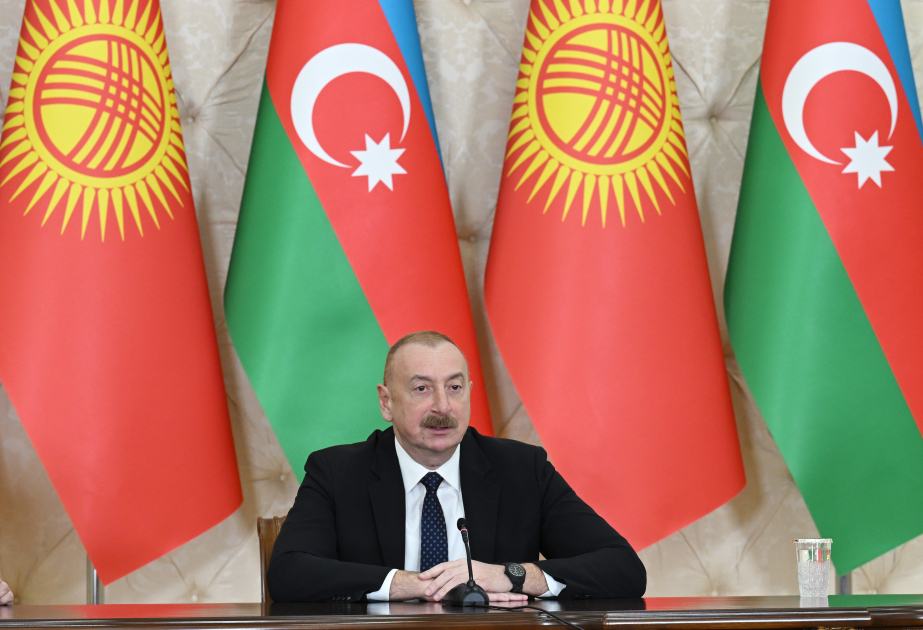 الرئيس إلهام علييف: زدنا رصيد صندوق التنمية الأذربيجاني القيرغيزي إلى 100 مليون دولار