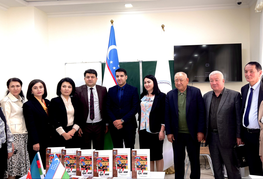 Daşkənddə “Qılınc və qələm” romanının özbək dilində nəşrinin təqdimatı olub
