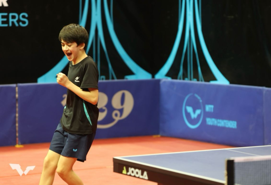 El tenista azerbaiyano obtiene la medalla de bronce en "WTT Youth Contender Spa 2024"