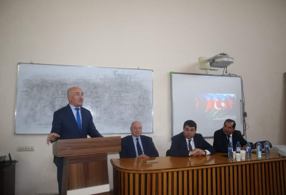BDU-da “Ulu Öndər Heydər Əliyev Azərbaycanın ekoloji siyasətinin banisidir” adlı tədbir keçirilib