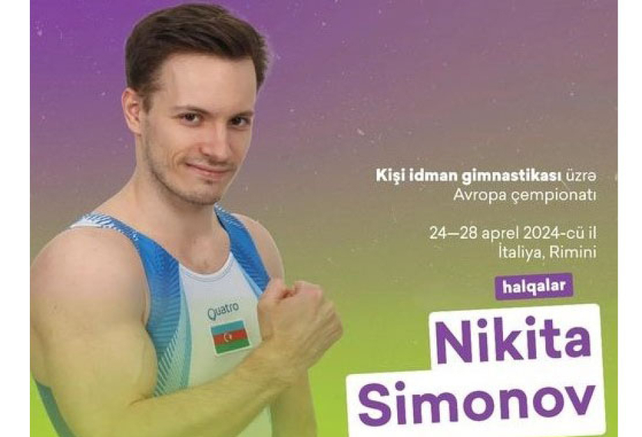 Gymnastique artistique : L’Azerbaïdjanais Nikita Simonov en final