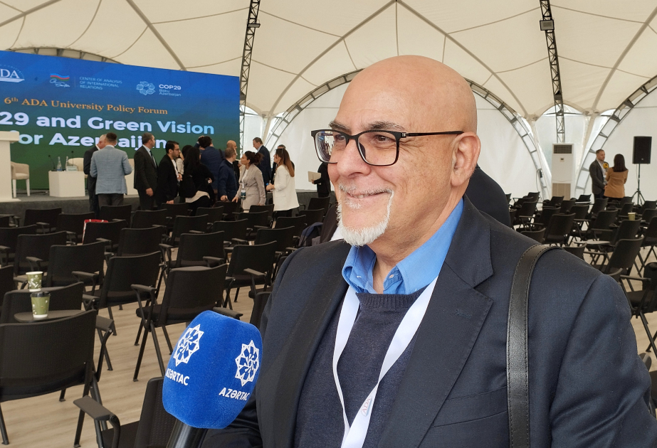 Карло Марино: COP29 – замечательная возможность для Азербайджана продемонстрировать всему миру свой потенциал