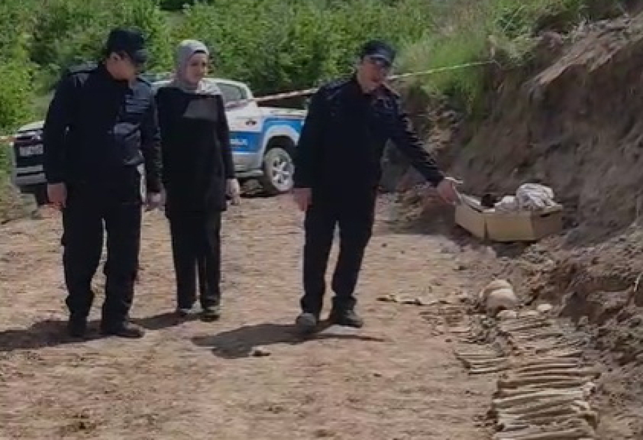Nuevos restos humanos fueron encontrados en la aldea Malibeyli del distrito de Joyalí, los fragmentos óseos pertenecen al menos a 8 personas
