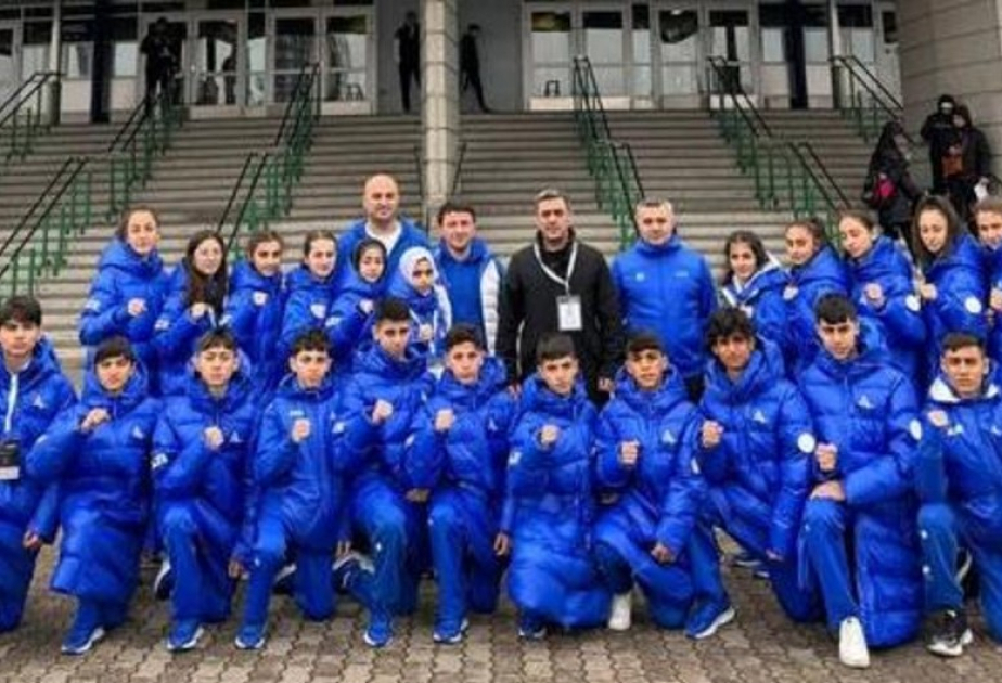 Aserbaidschanische Taekwondo-Kämpfer nehmen am Presidents Cup Europe G2 teil