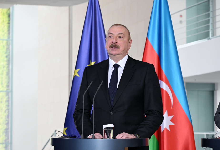 President Ilham Aliyev expressed his gratitude for Germany's support regarding COP29 in Azerbaijan
