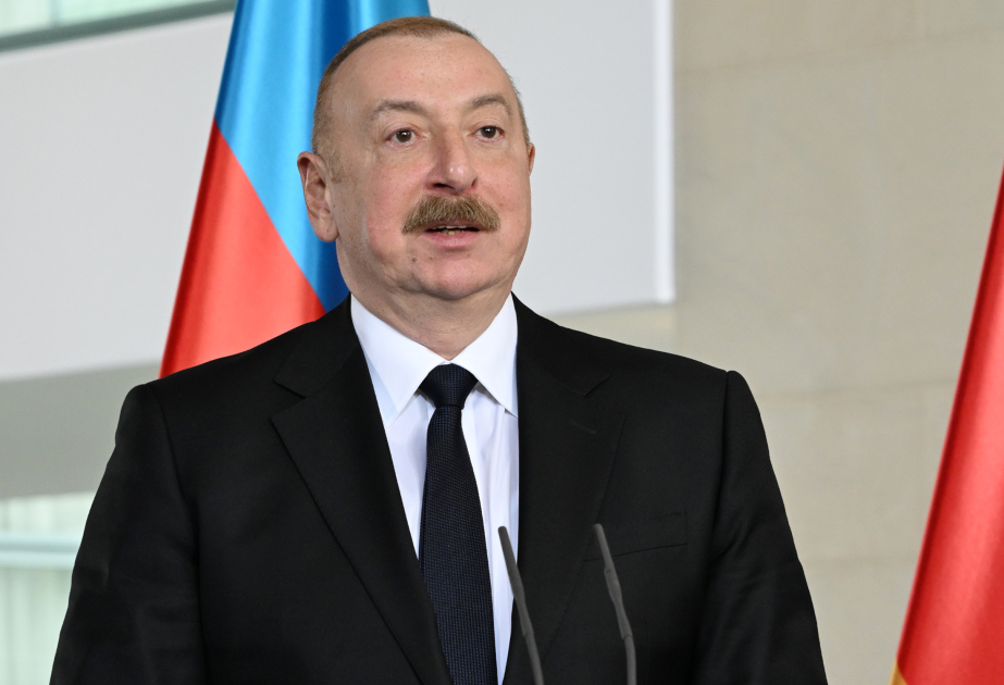 Präsident Ilham Aliyev: Beziehungen zwischen Deutschland und Aserbaidschan erleben in letzter Zeit ihre rasante Entwicklungsphase