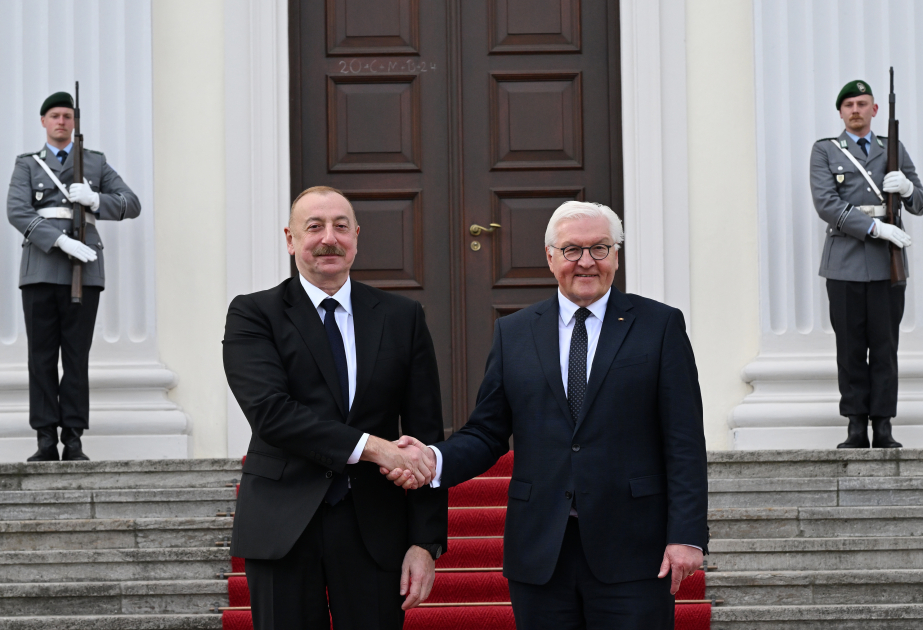 Le président azerbaïdjanais s’entretient en tête-à-tête avec son homologue allemand VIDEO