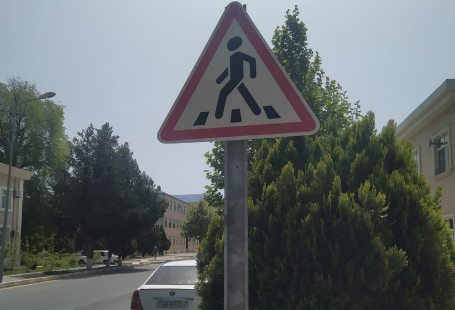 Şərurun avtomobil yollarında yeni nişanlar quraşdırılıb