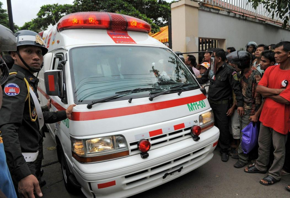 20 Cambodian soldiers killed in an ammunition explosion at a military base