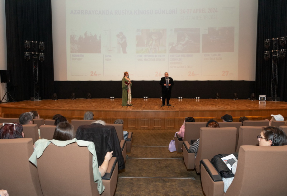 “Nizami” Kino Mərkəzində “Azərbaycanda Rusiya Kinosu Günləri”nin bağlanış mərasimi keçirilib