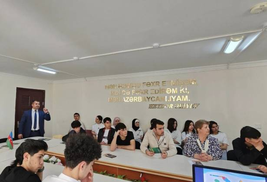 Bakı Dövlət Peşə Təhsil Mərkəzinin tələbələri narkotik vasitələrin fəsadları barədə məlumatlandırılıb